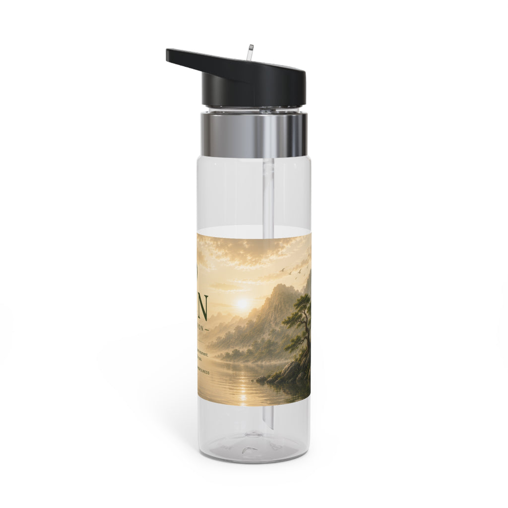 Zen Collection 20oz Tritan Sport Bottle – Inspirational Calm Water Bottle