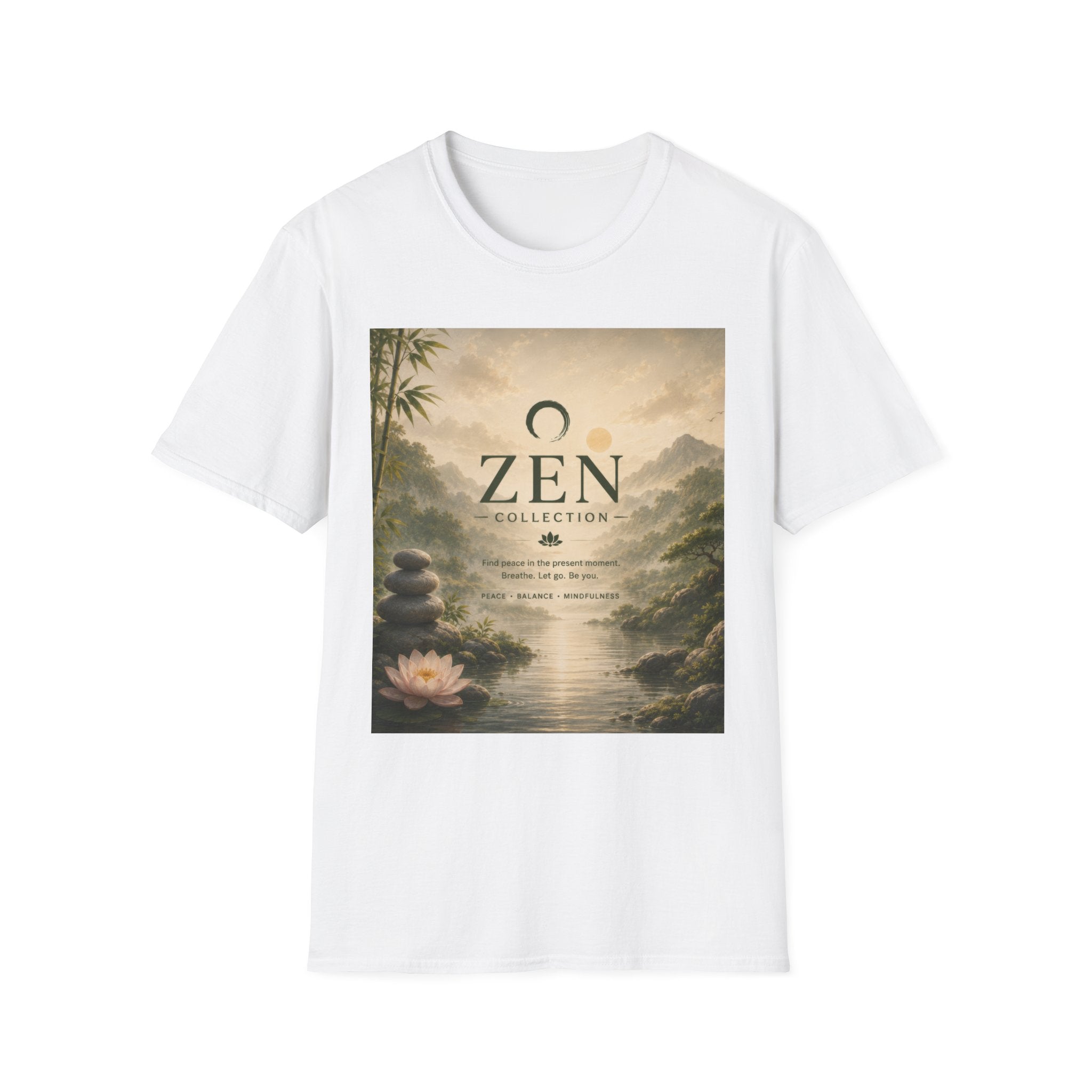 Zen Collection T‑Shirt — Serene Landscape Meditation Tee