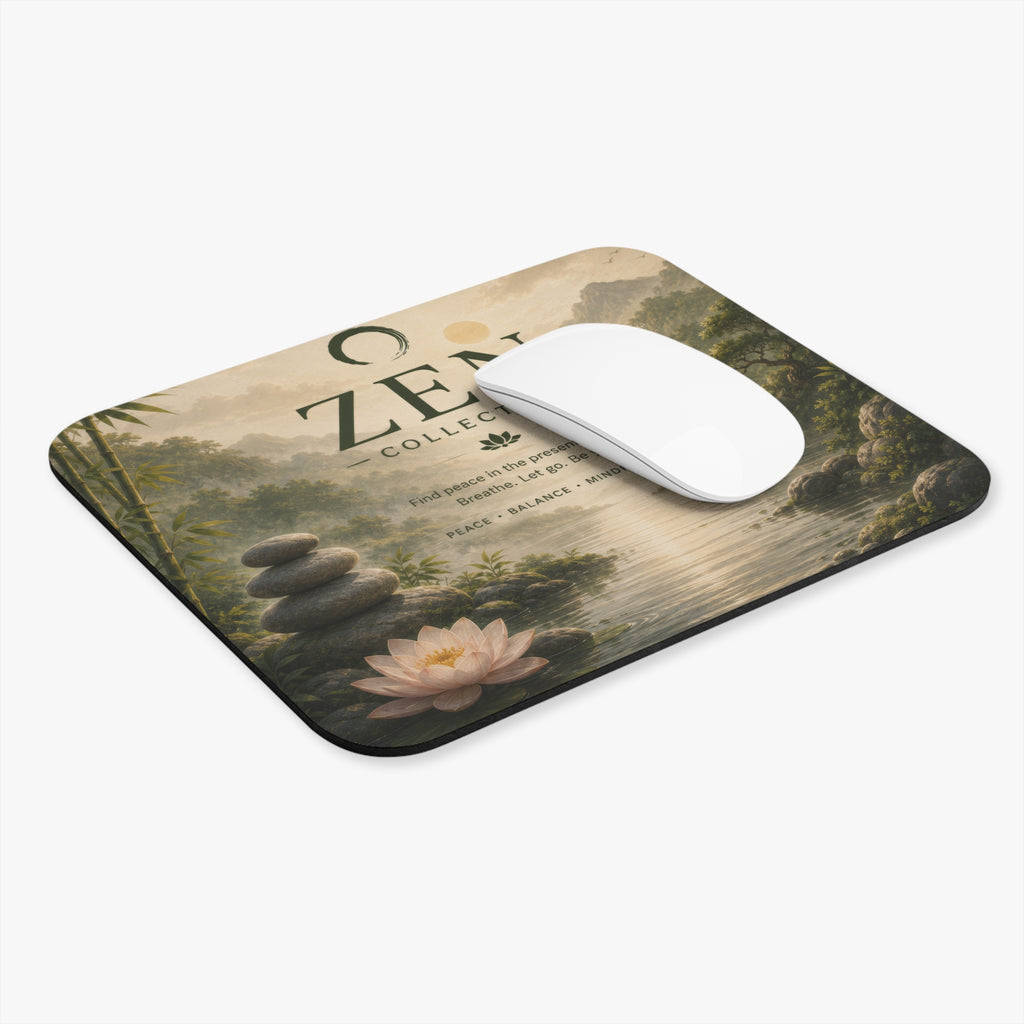 Zen Collection Mouse Pad — Peace, Balance & Mindfulness Mouse Pad
