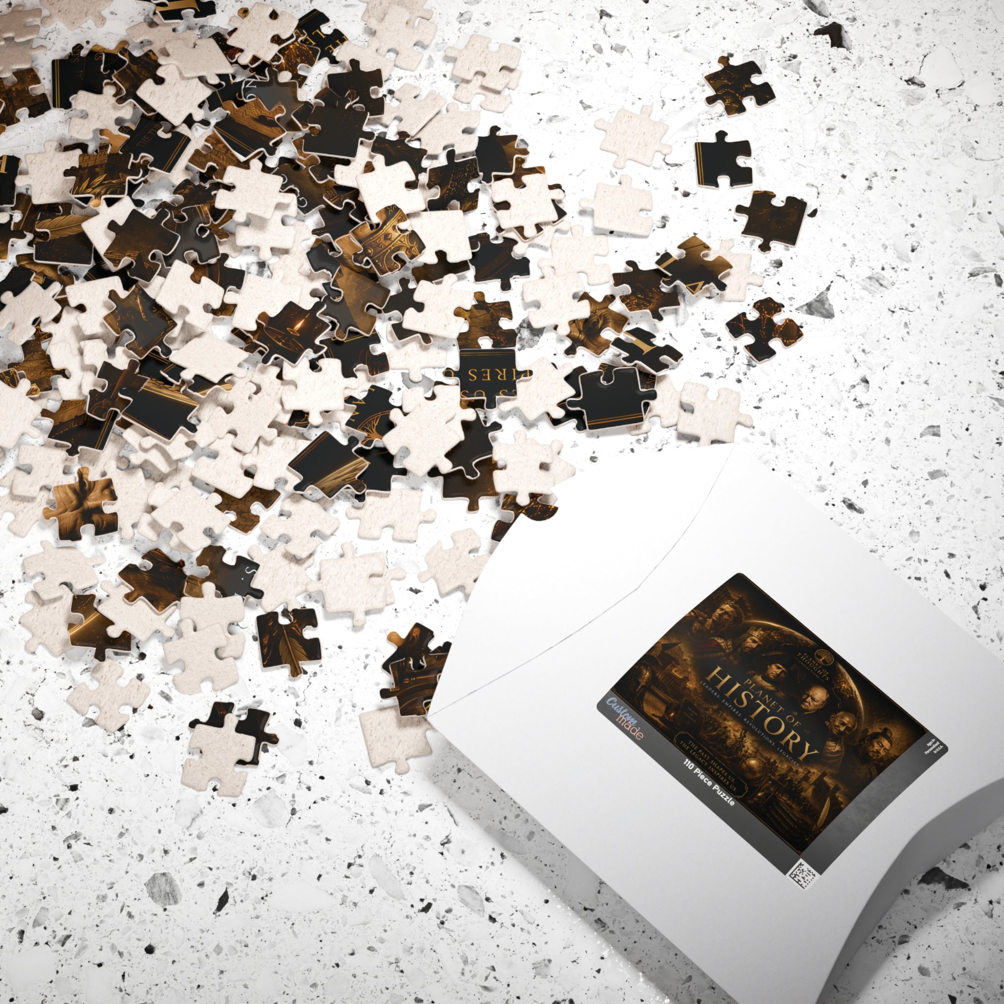Planet of History Jigsaw Puzzle - 110 Pcs - Hor. — Historical Leaders Collage (110/252/520/1014 pcs)