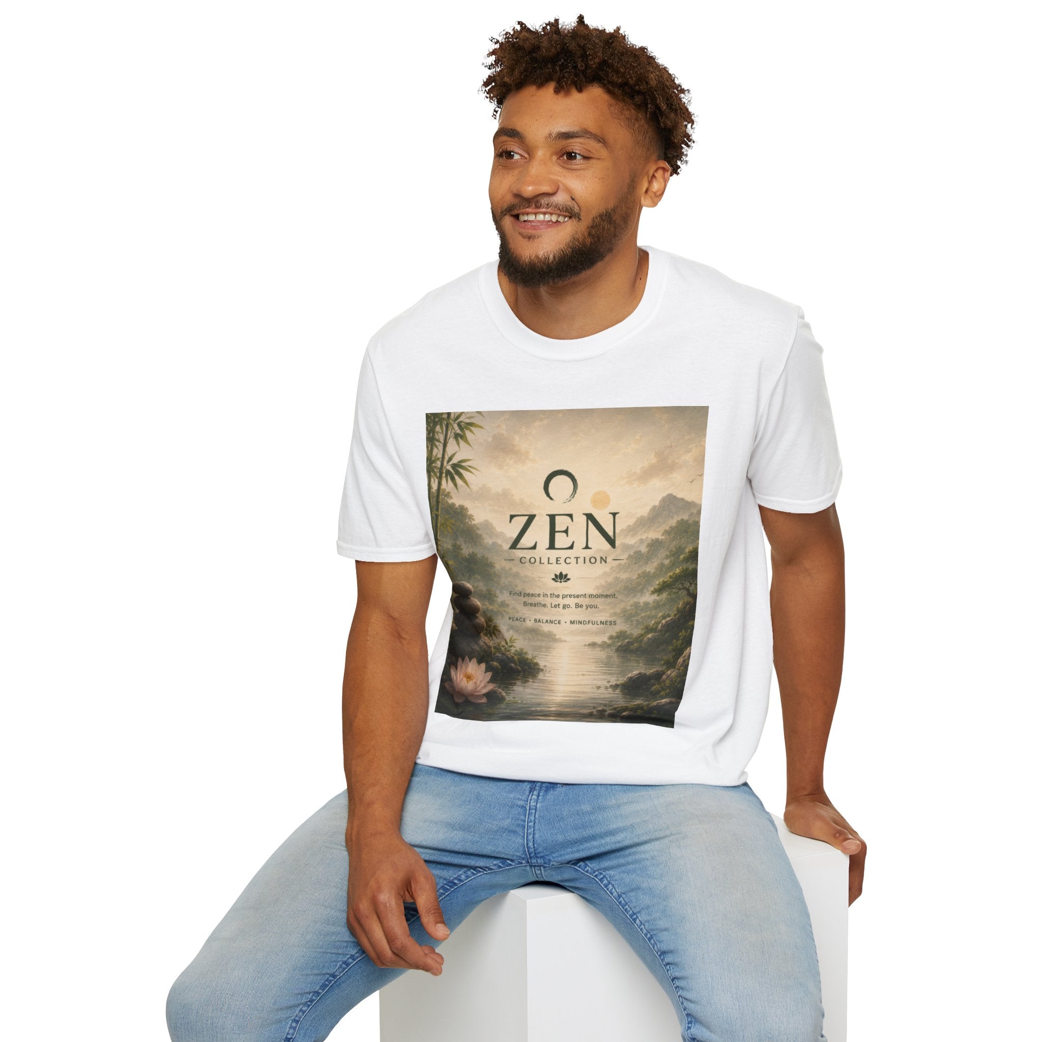 Zen Collection T‑Shirt — Serene Landscape Meditation Tee