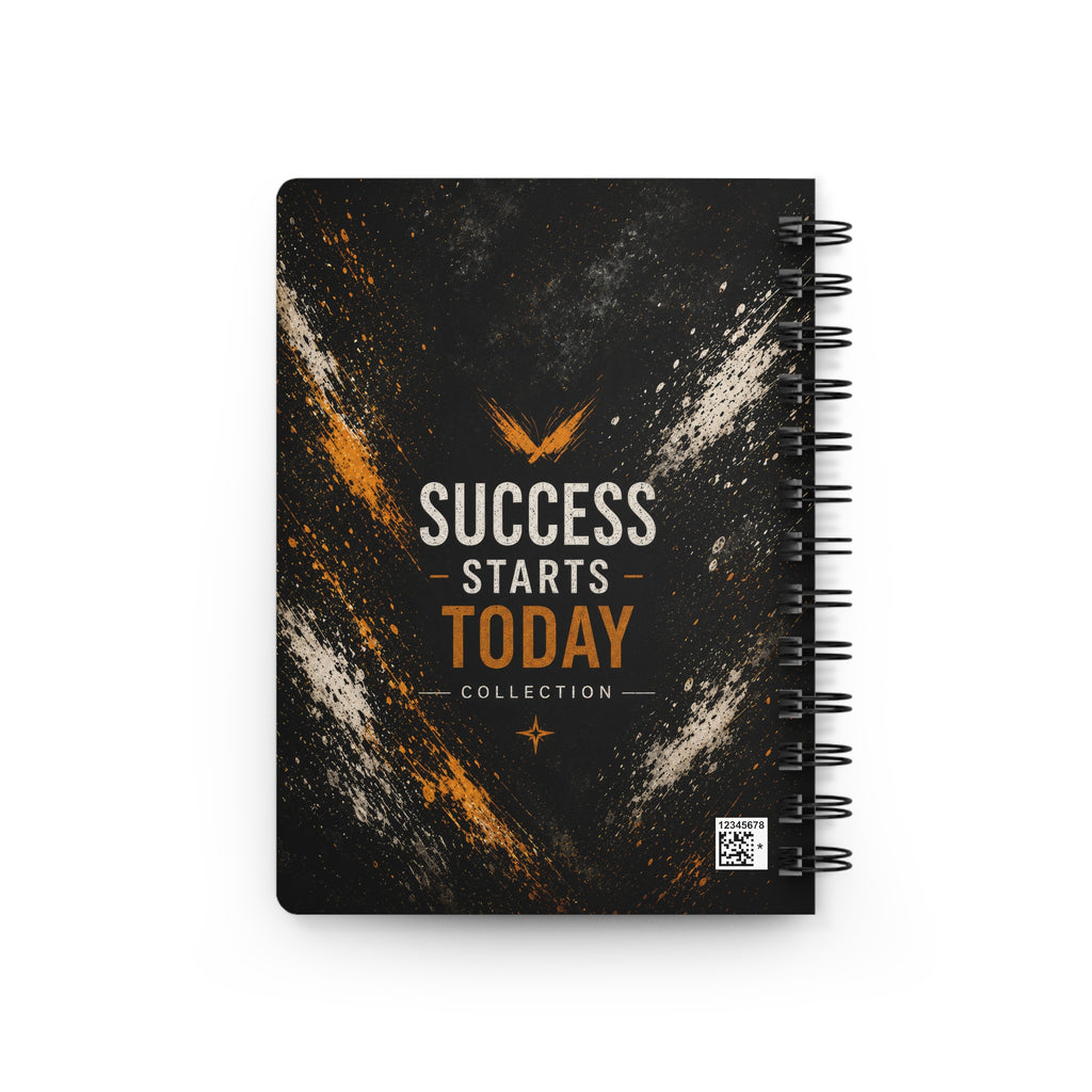 Success Starts Today Spiral Journal — Motivational Goal Planner