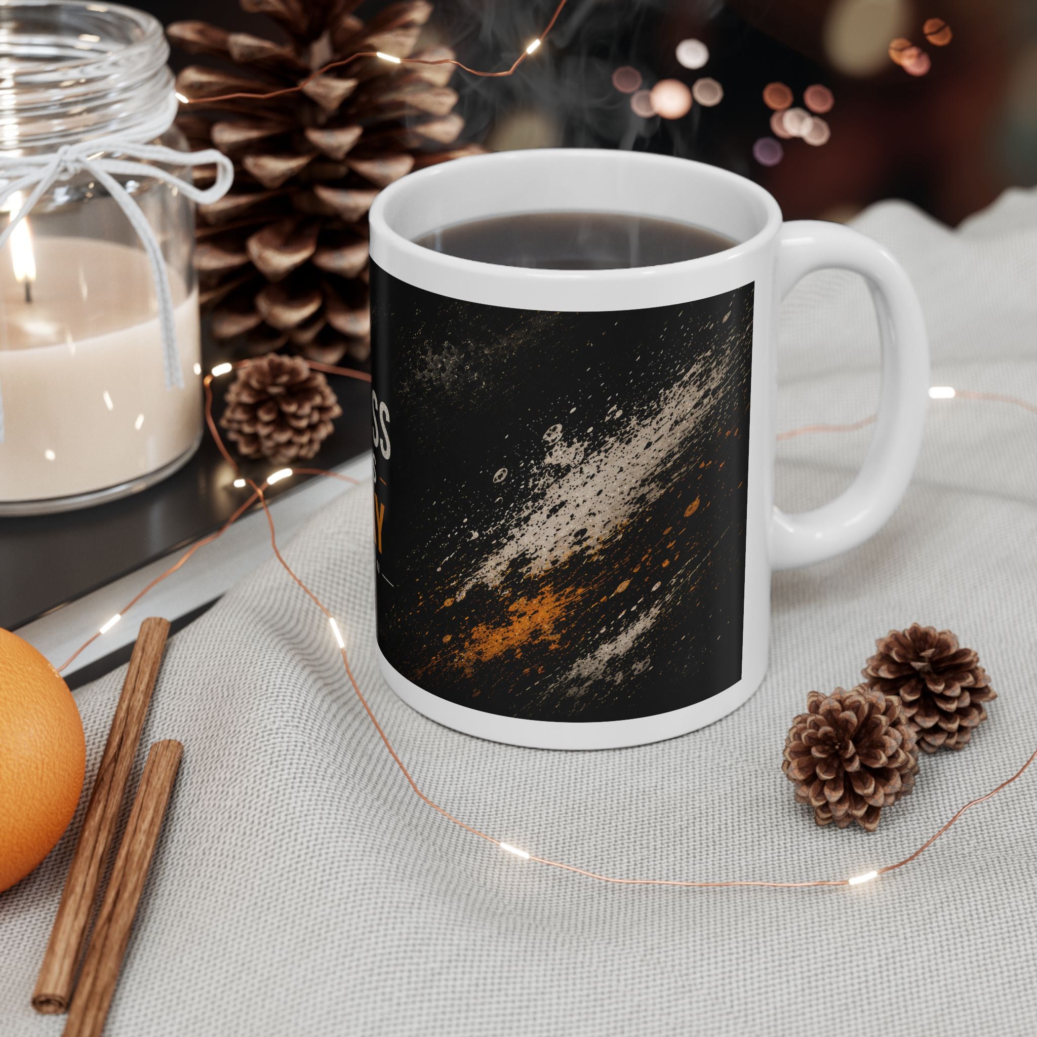 Success Starts Today Ceramic Mug (11oz, 15oz) | Motivational Coffee Mug | Planet of Thoughts
