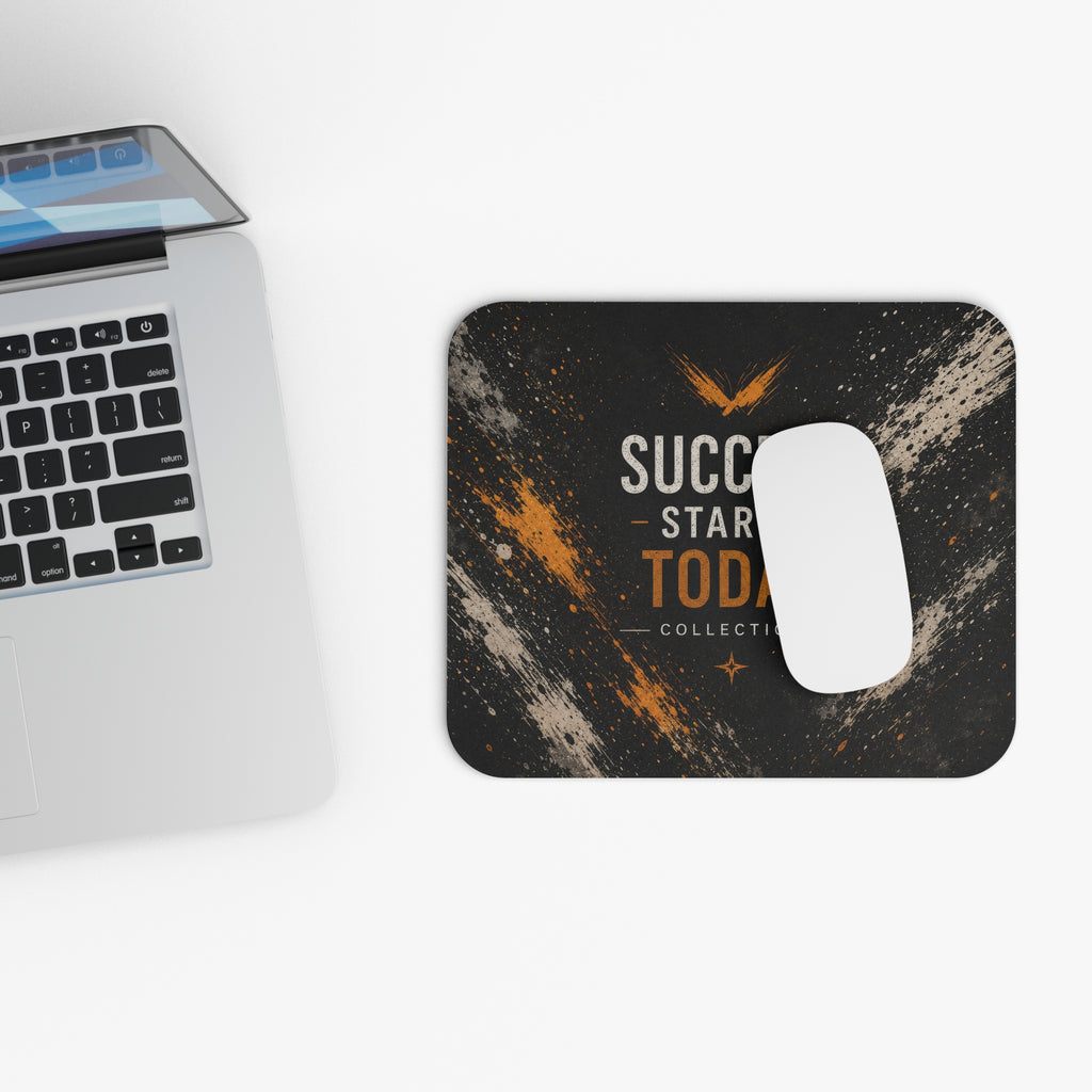“Success Starts Today” Mouse Pad — Motivational Desk Mat
