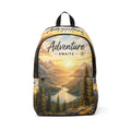 Adventure Awaits Backpack - Scenic Mountain Sunset Daypack