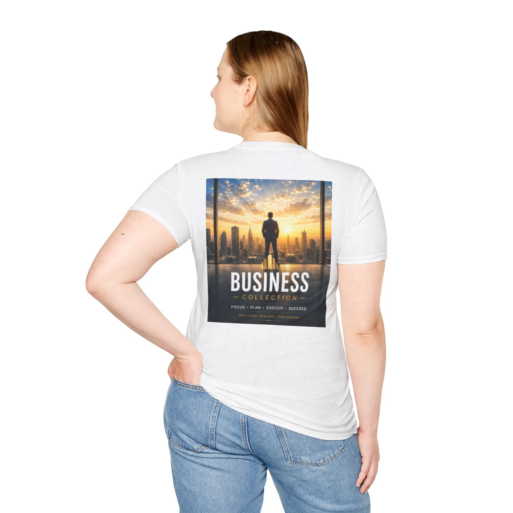 Business Collection T-Shirt — Inspirational City Skyline Success Tee