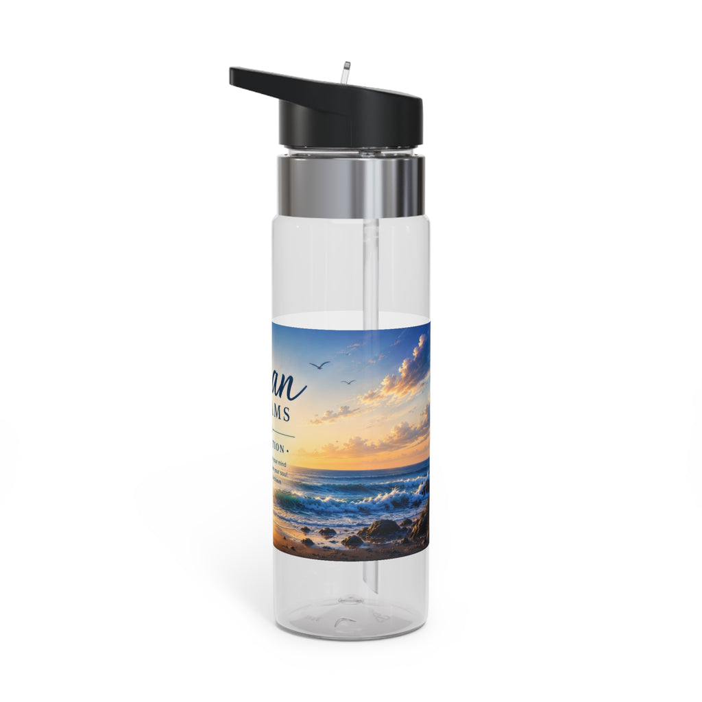 Ocean Dreams 20oz Tritan Sport Bottle — Coastal Sunset Water Bottle