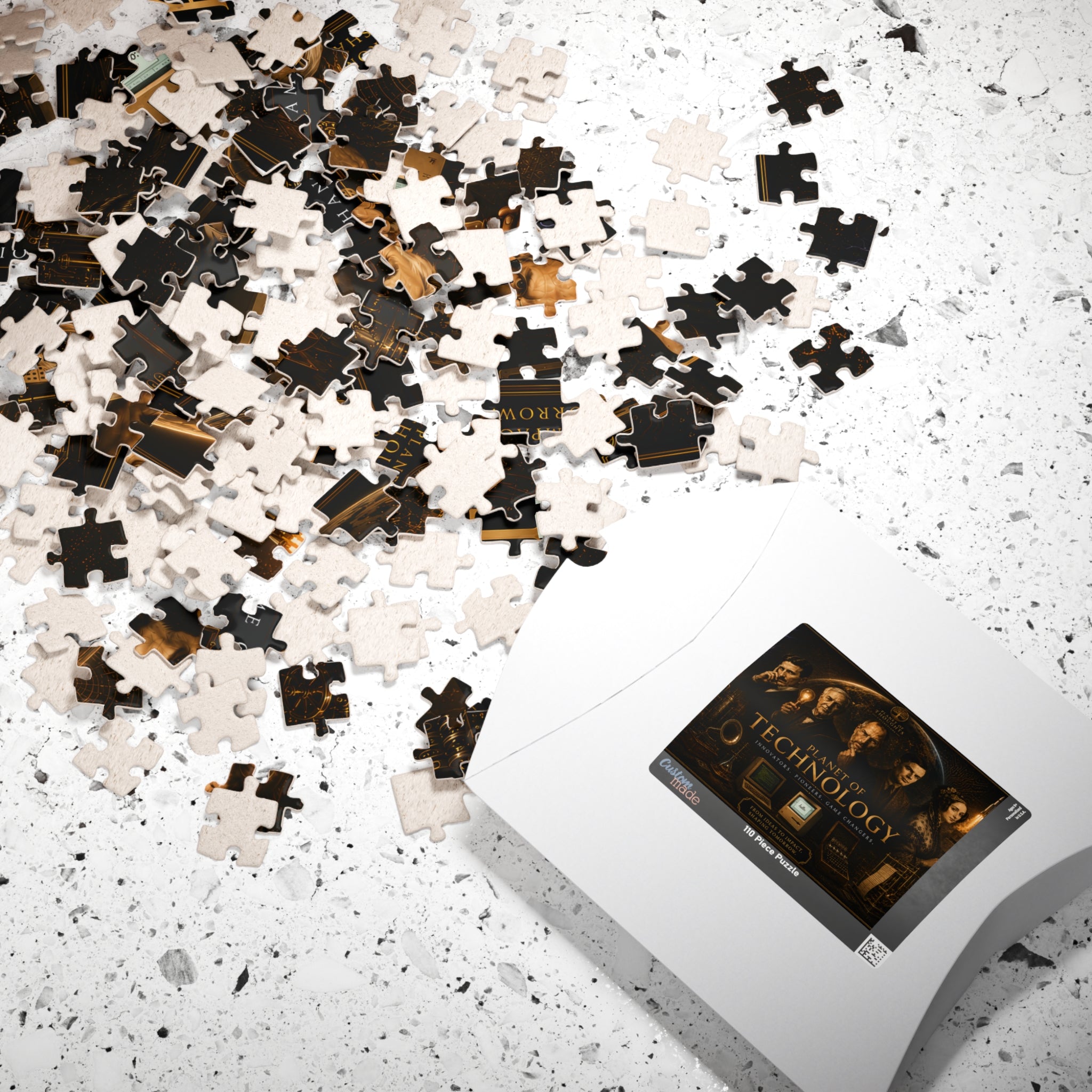 Planet of Technology Puzzle - 110pcs - Hor. - Inventors & Pioneers