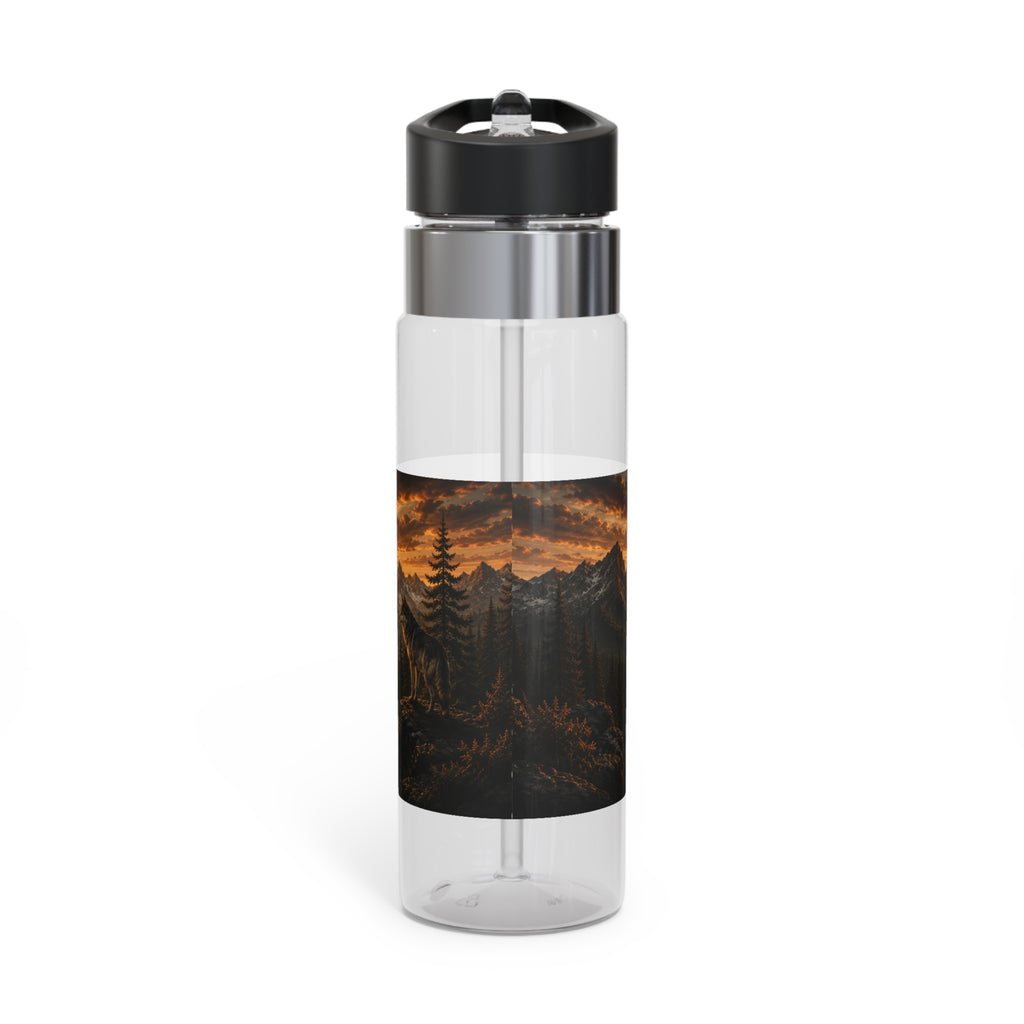 Wild & Free Sunset Mountain Sport Bottle — 20oz Tritan Water Bottle