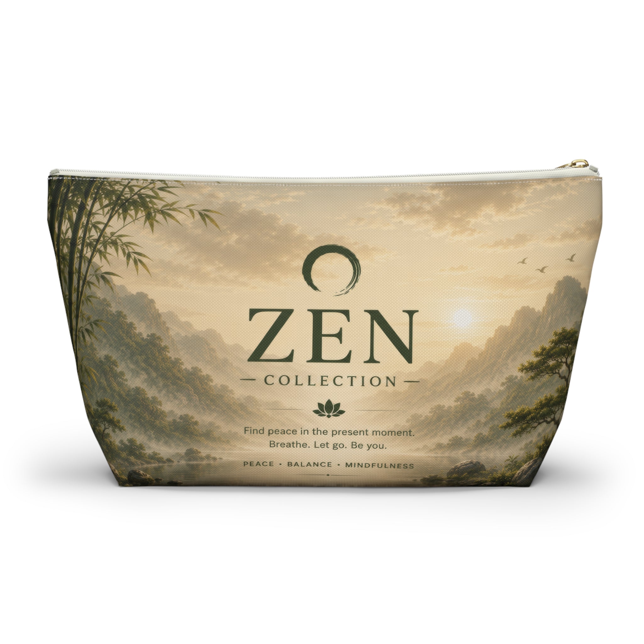 Zen Collection Accessory Pouch — T-Bottom Makeup & Travel Bag
