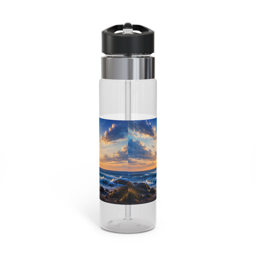 Ocean Dreams 20oz Tritan Sport Bottle — Coastal Sunset Water Bottle