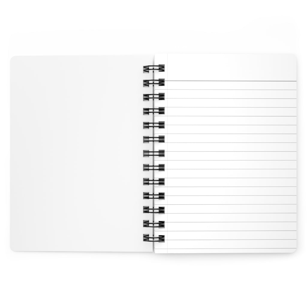 Girl & Boy Journal Romantic Paris Couple Spiral Notebook