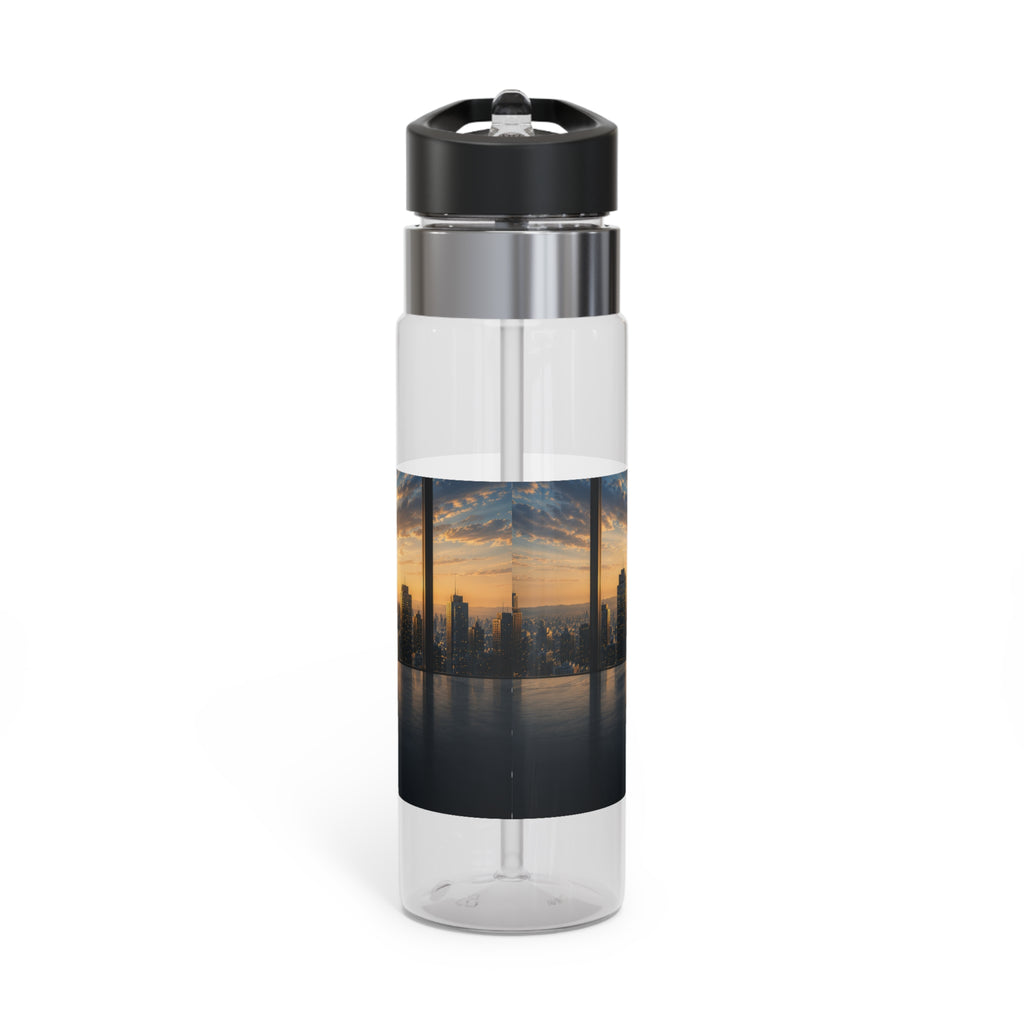 Business Collection 20oz Tritan Sport Bottle – Motivational Skyline Design