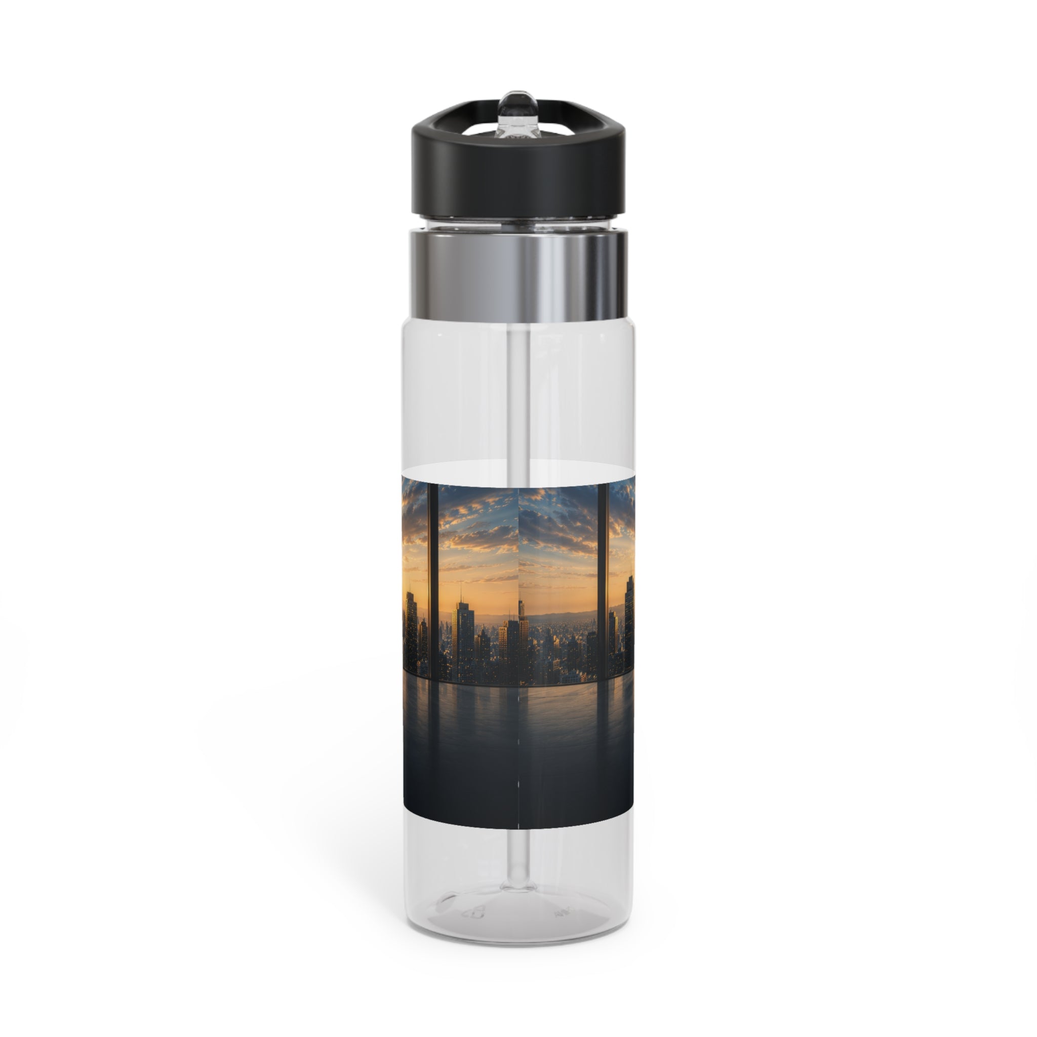 Business Collection 20oz Tritan Sport Bottle – Motivational Skyline Design