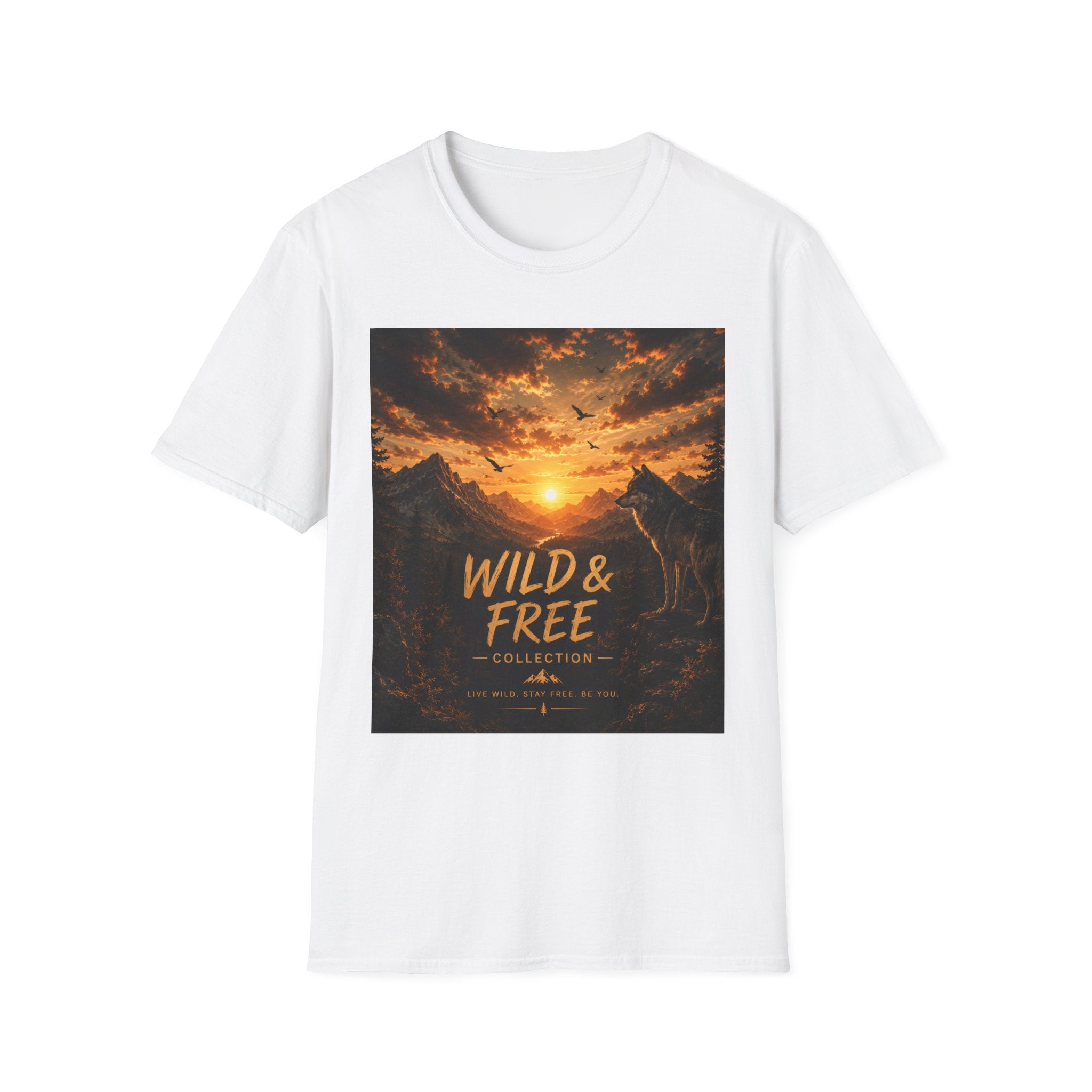 Wild & Free Sunset Mountain T-Shirt