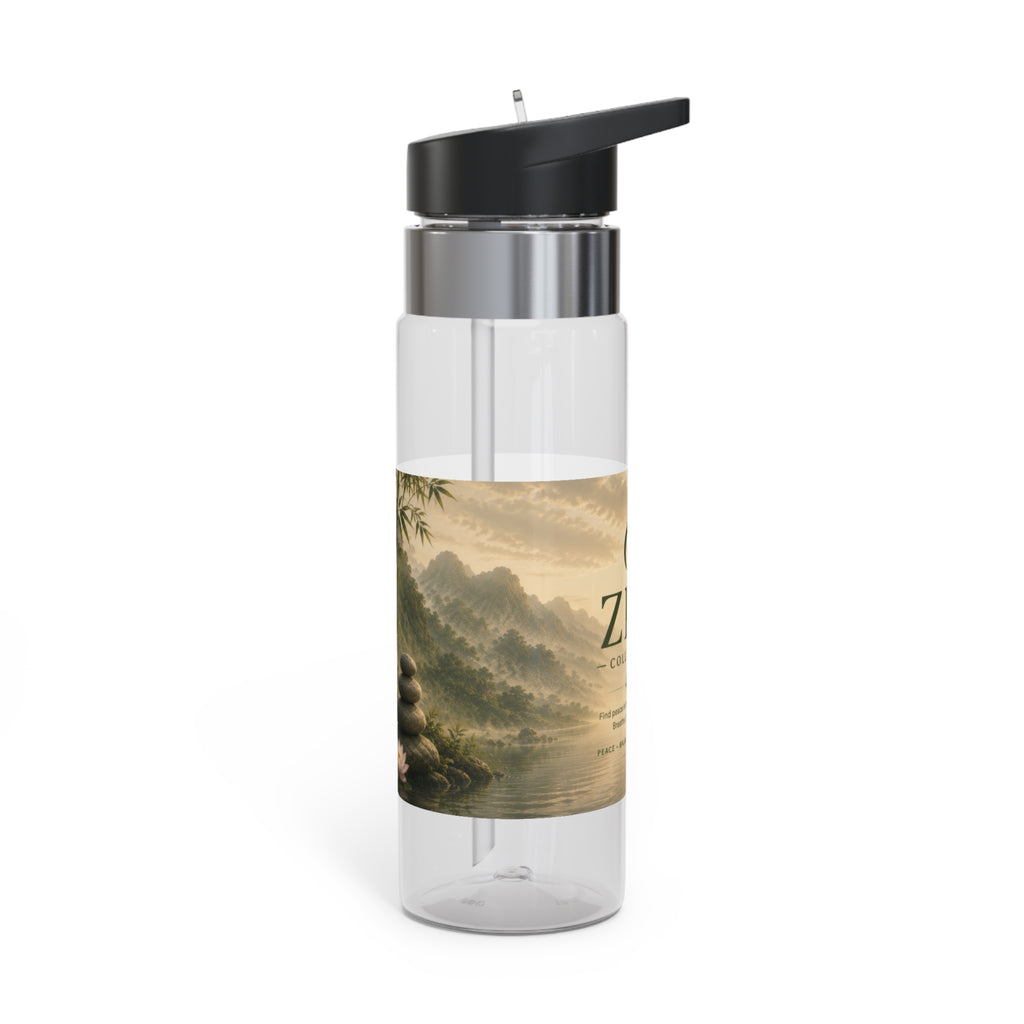 Zen Collection 20oz Tritan Sport Bottle – Inspirational Calm Water Bottle