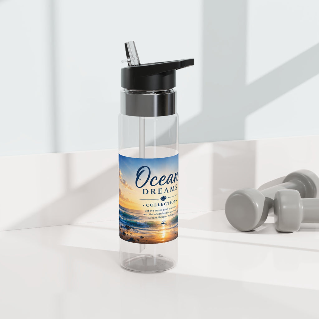 Ocean Dreams 20oz Tritan Sport Bottle — Coastal Sunset Water Bottle