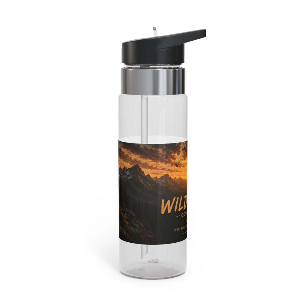 Wild & Free Sunset Mountain Sport Bottle — 20oz Tritan Water Bottle