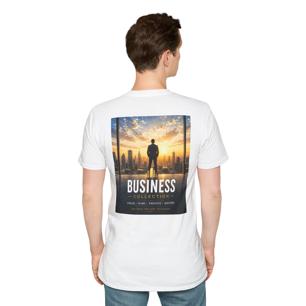 Business Collection T-Shirt — Inspirational City Skyline Success Tee
