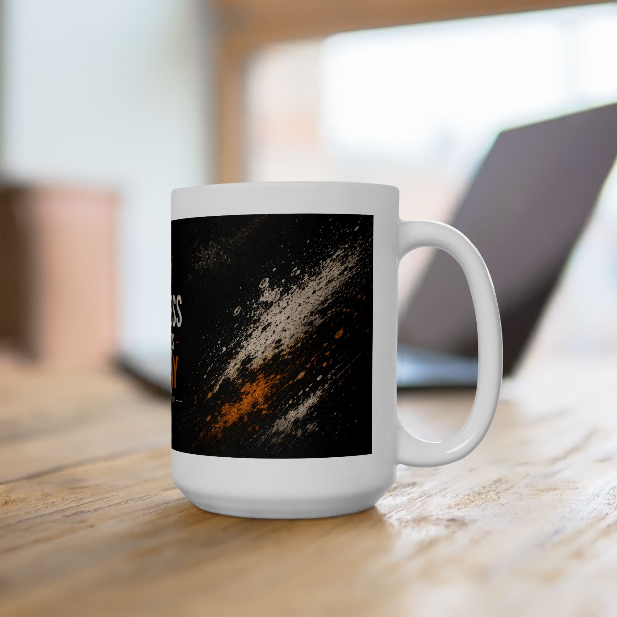 Success Starts Today Ceramic Mug (11oz, 15oz) | Motivational Coffee Mug | Planet of Thoughts
