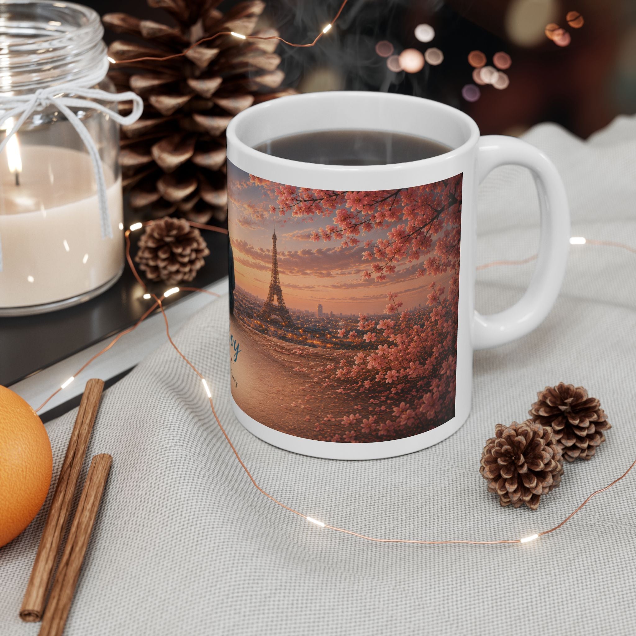Girl & Boy Ceramic Mug (11oz, 15oz) | Friendship & Love Mug | Planet of Thoughts