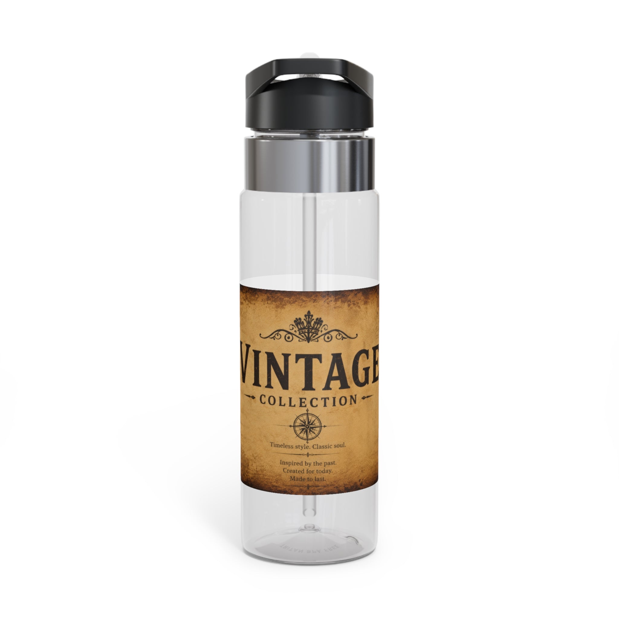 Vintage Collection 20oz Tritan Sport Bottle – Rustic Antique Label Water Bottle