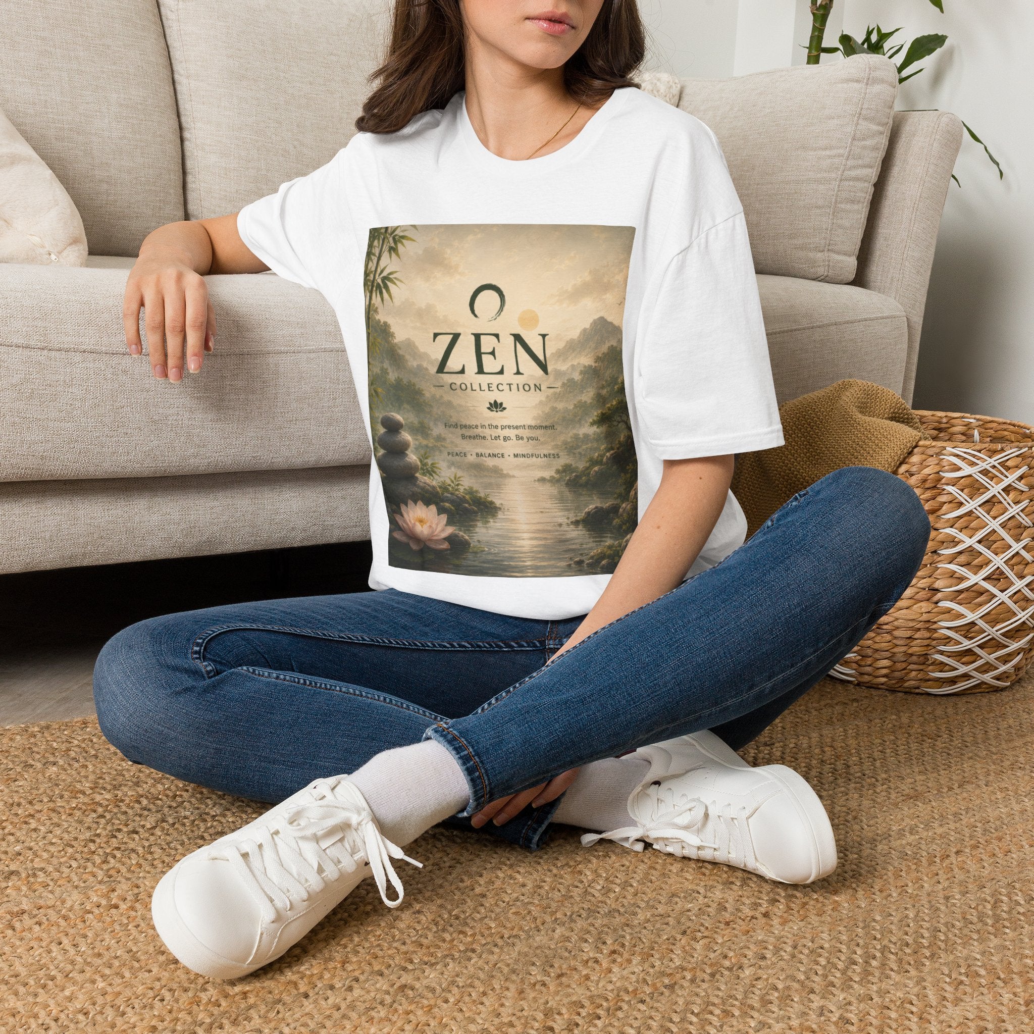 Zen Collection T‑Shirt — Serene Landscape Meditation Tee