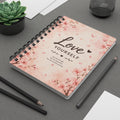 Love Yourself Spiral Journal — Floral Self‑Care Notebook