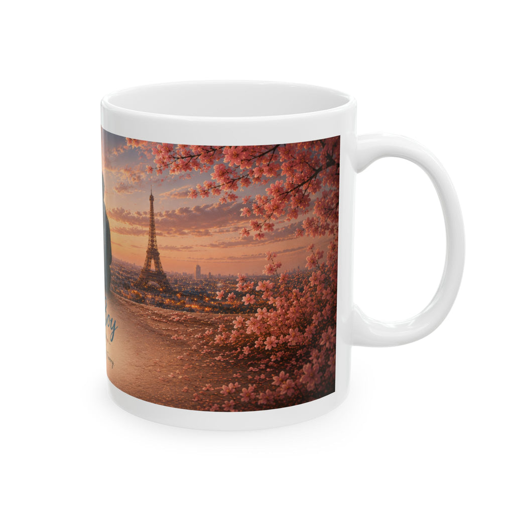 Girl & Boy Ceramic Mug (11oz, 15oz) | Friendship & Love Mug | Planet of Thoughts
