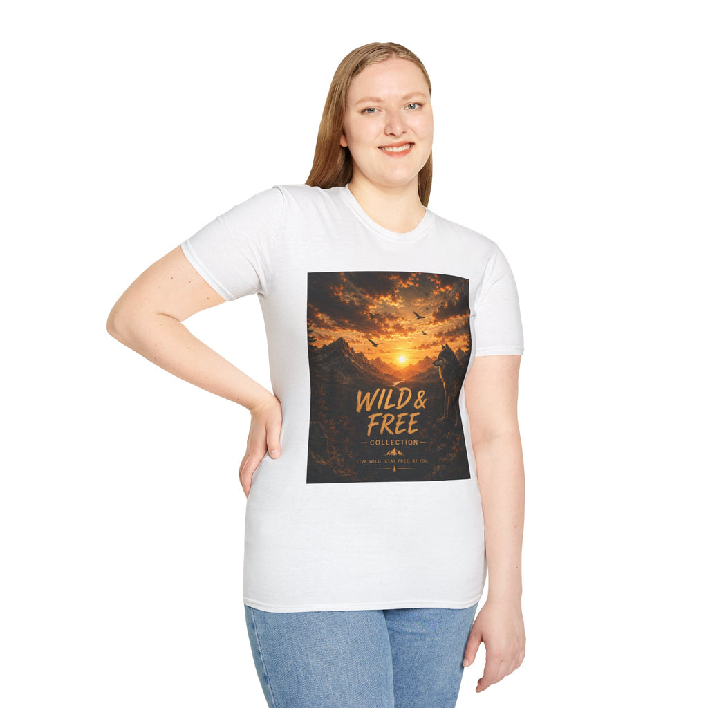 Wild & Free Sunset Mountain T-Shirt