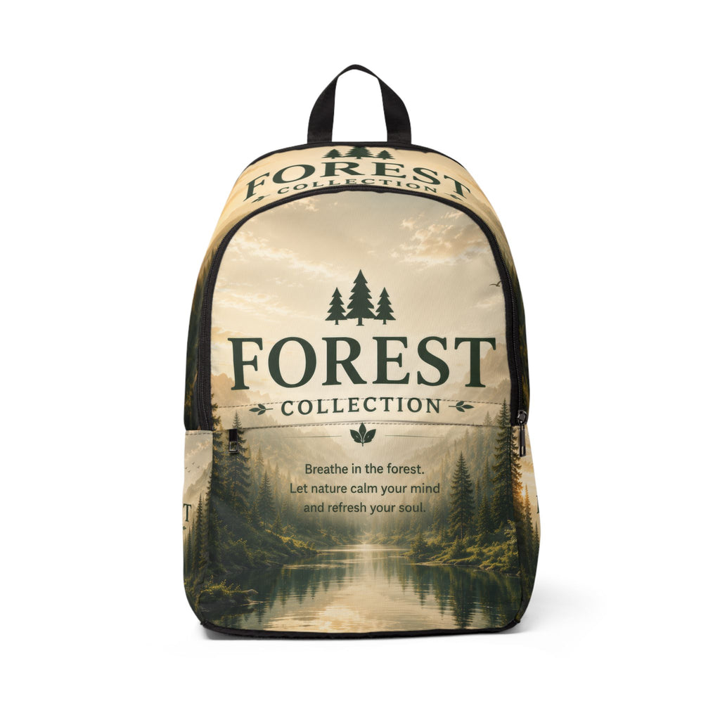 Forest Collection Backpack – Nature-Inspired Canvas Daypack