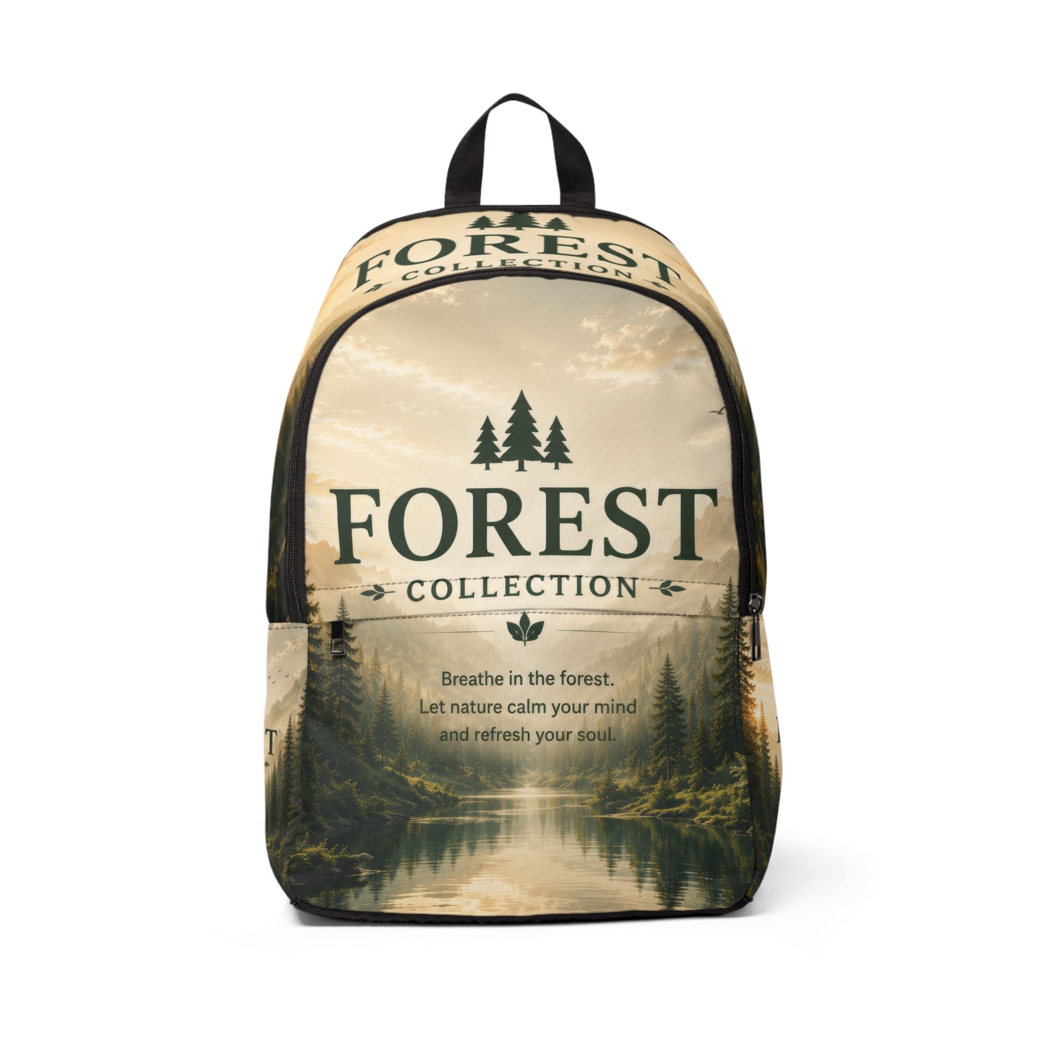 Forest Collection Backpack – Nature-Inspired Canvas Daypack
