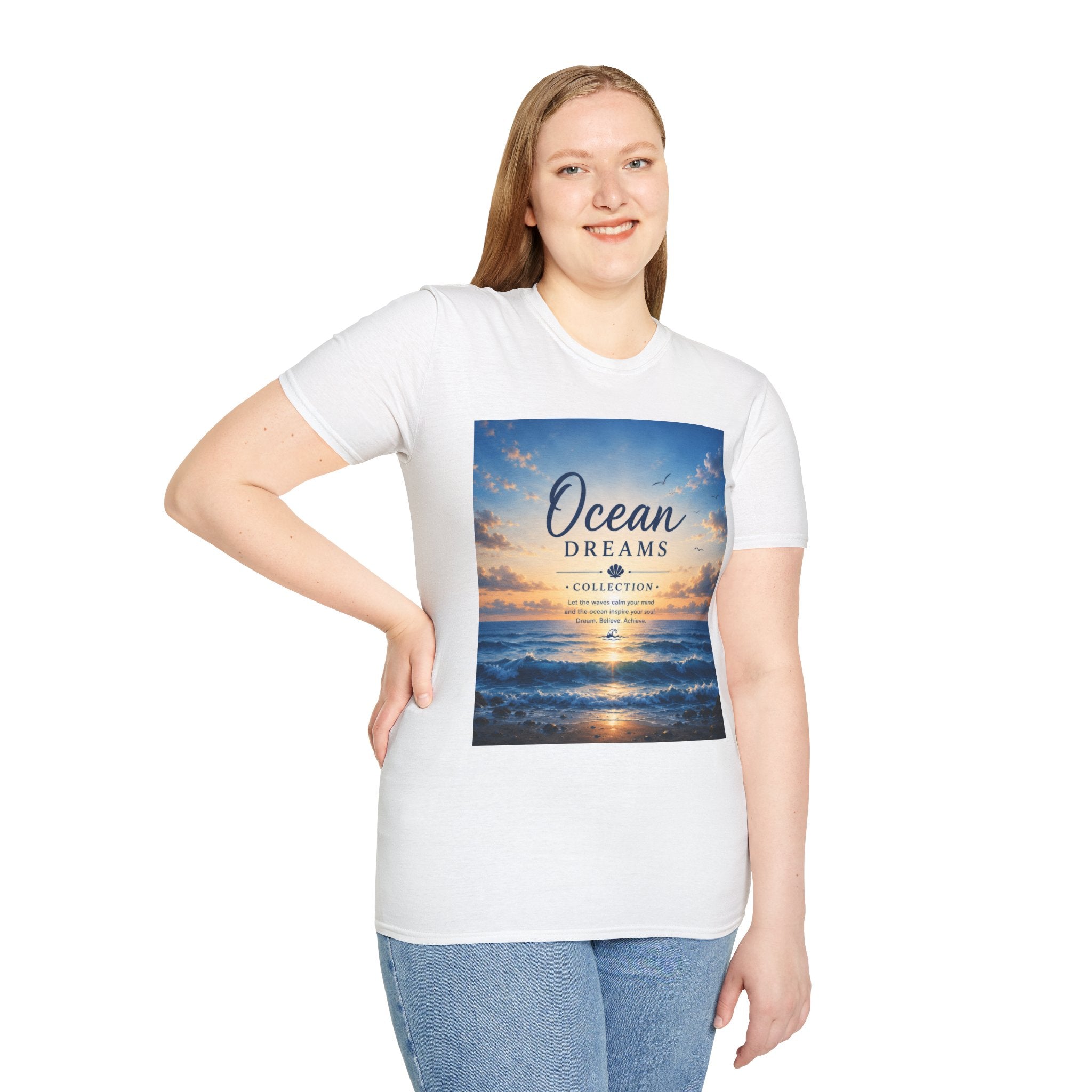 Ocean Dreams Tee — Sunset Beach Graphic T-Shirt