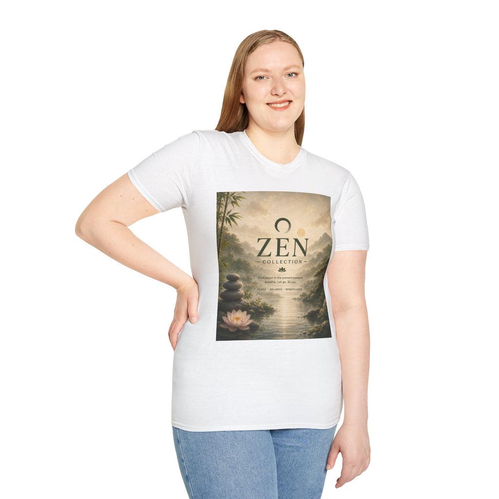 Zen Collection T‑Shirt — Serene Landscape Meditation Tee