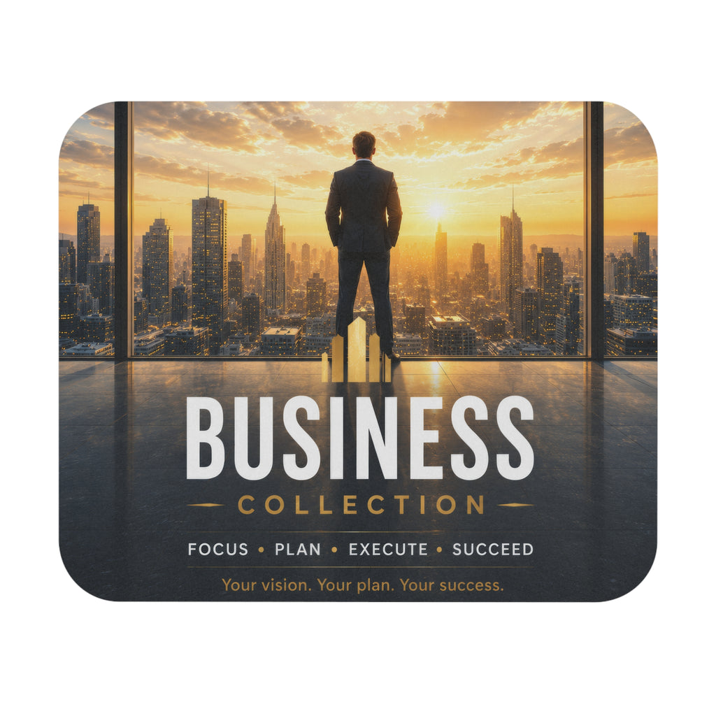 Business Collection Mouse Pad – Motivational Office Mouse Pad | Planet of Thoughts