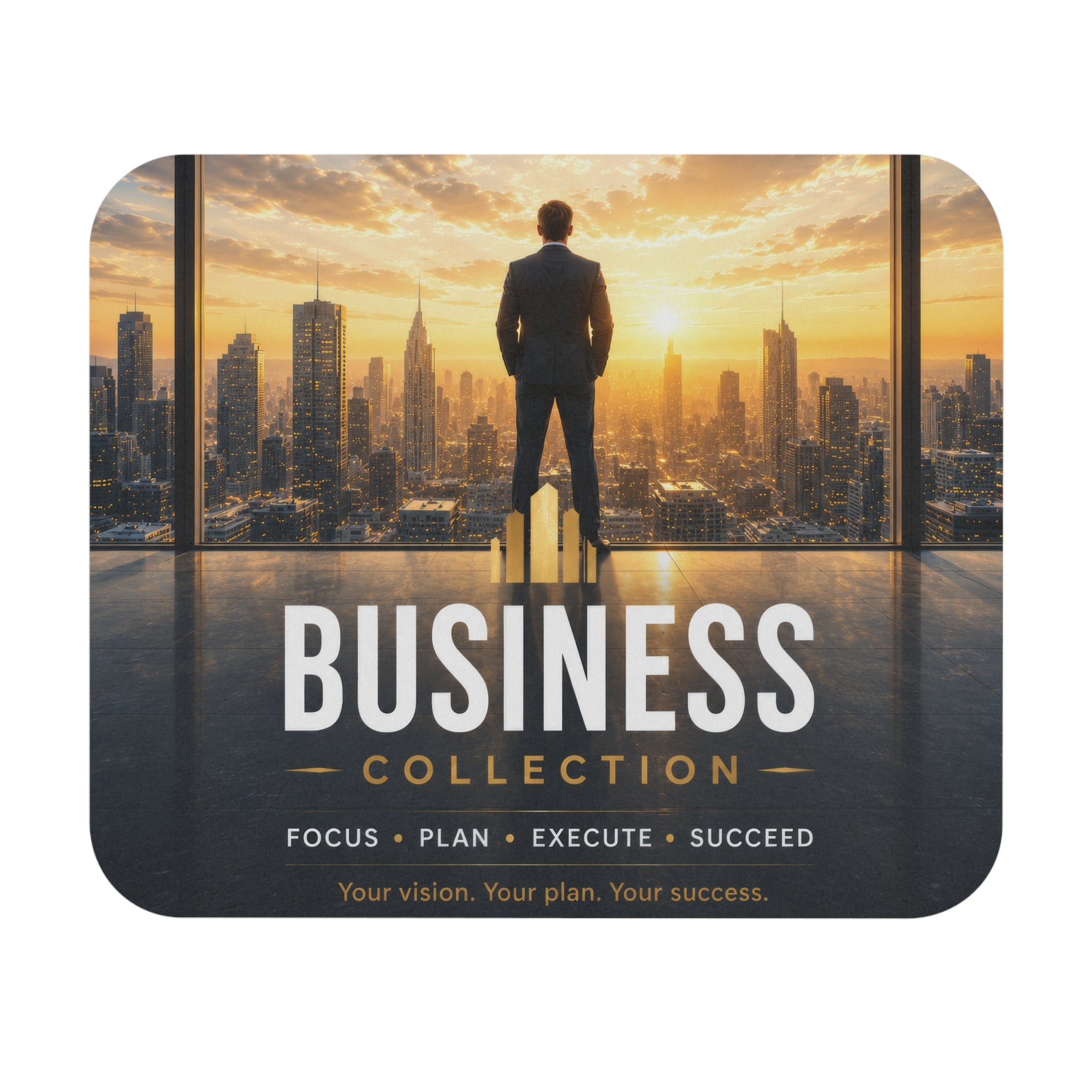 Business Collection Mouse Pad – Motivational Office Mouse Pad | Planet of Thoughts
