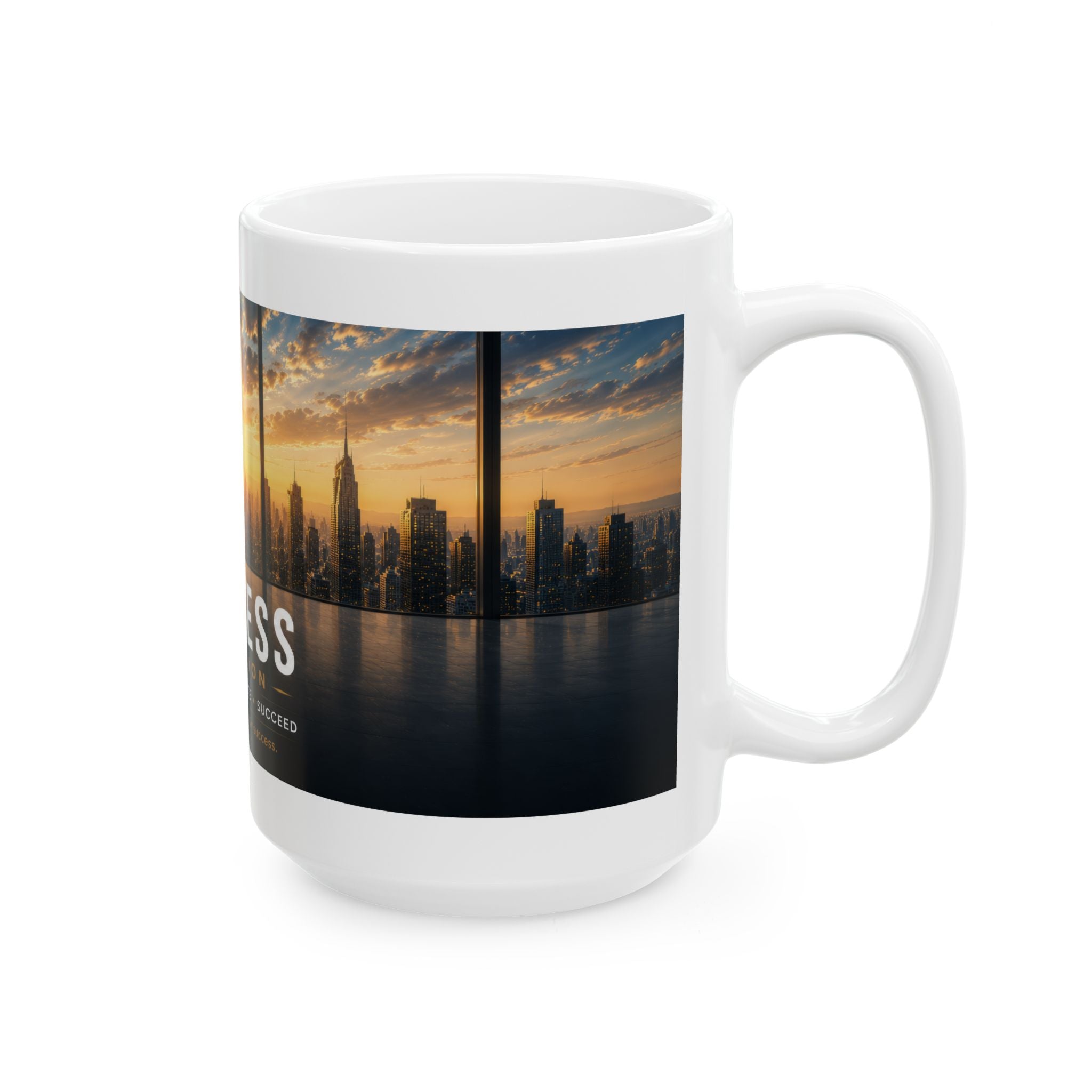 Business Ceramic Mug (11oz, 15oz) | Office Coffee Mug | Planet of Thoughts